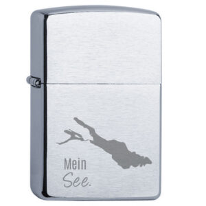 Zippo brushed – Bodensee